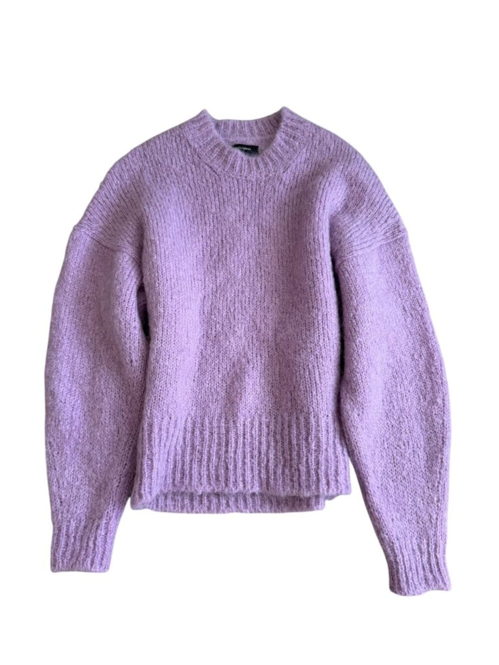 ISABEL MARANT Purple MoHair Blend Sweater Size 38 US 6 - Picture 6 of 6